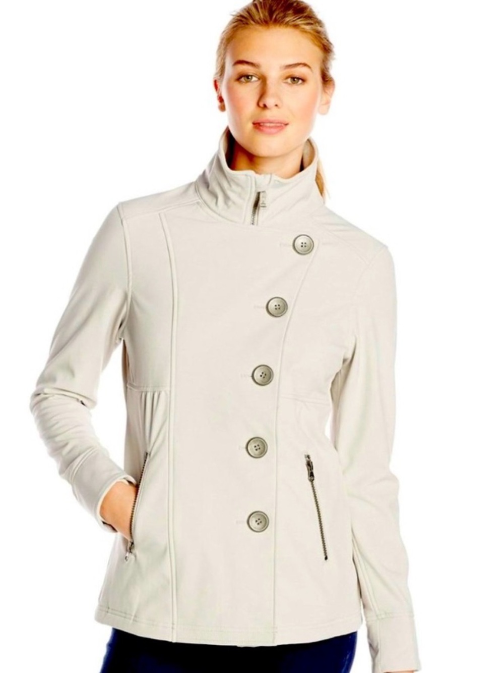 Prana Martina Jacket Small Cream Ivory 
Style no. W2MART114

The Prana Women's M